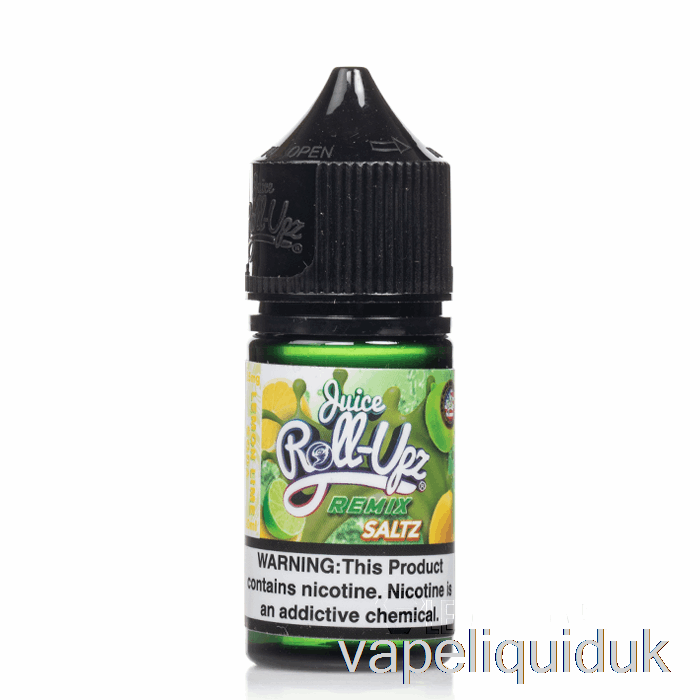 Lemon Lime Soda - Juice Roll Upz Remix Salts - 30mL 50mg Vape Juice